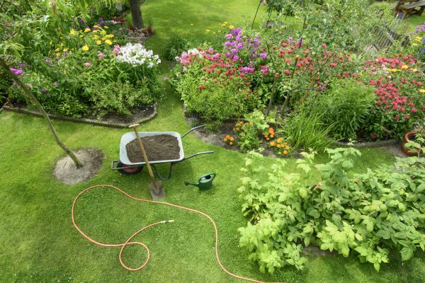Flower Bed Construction in Van Nuys