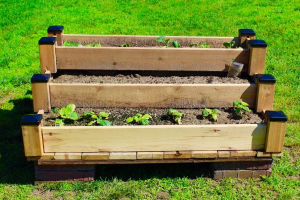 Raised Garden Bed Installation in Van Nuys