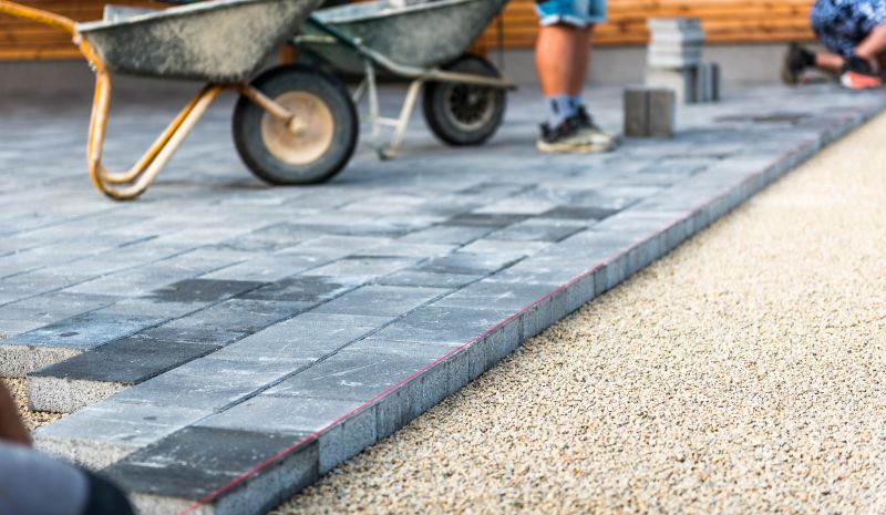 Commercial Paver Space